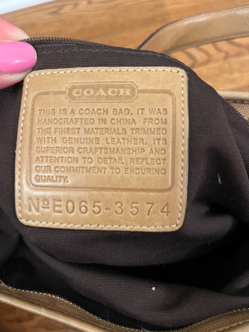 Coach Signature Canvas Soho Y2K Shoulder Purse - Picture 11 of 14